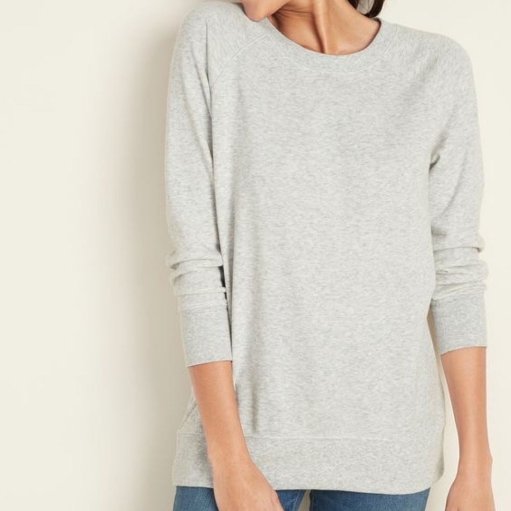 NWT Old Navy Tunic Sweatshirt | Grey | Size M